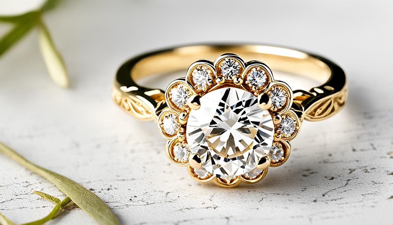 1920s vintage style engagement rings Australia