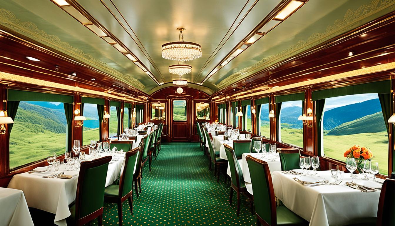 luxury Costa Verde Express train